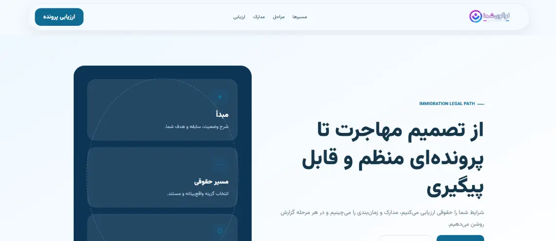 پیش‌نمایش مهاجرت مسیر